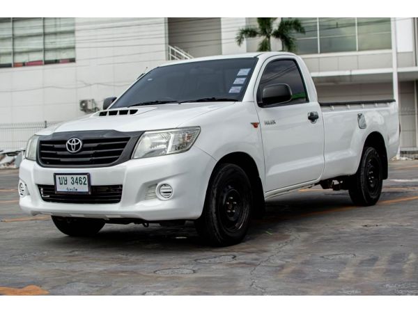 2013/14  Toyota Hilux Vigo 2.5J Single Cab ดีเซล เกียร์ธรรมดา  สีขาว